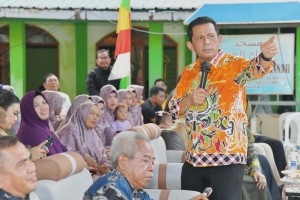 Gubernur Ansar Kunjungi Masyarakat Kampung Pondok Tani Tembesi Kota Batam