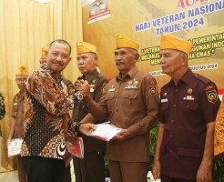 Hadiri Syukuran HARVETNAS dan HUT PIVERI Ke-60, Sekdaprov Adi Ajak Lanjutkan Semangat Perjuangan