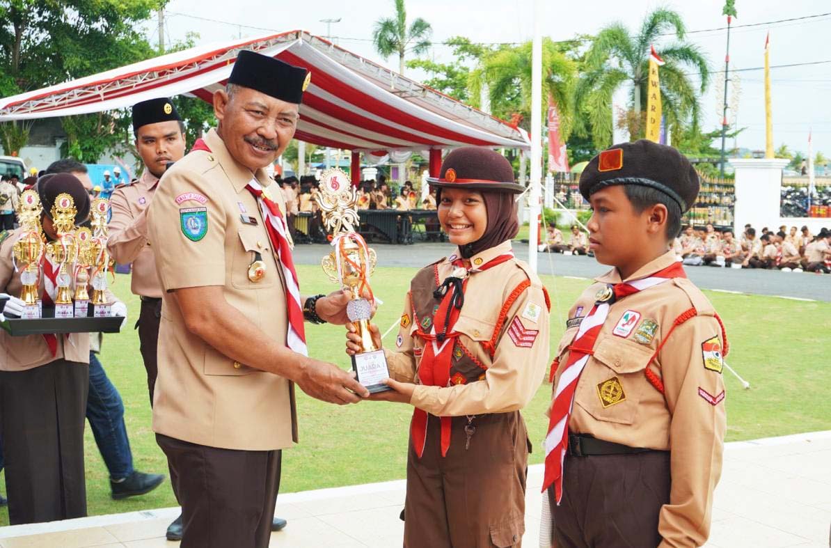 Pramuka Kepri Siap Jadi Garda Terdepan Menuju Indonesia Emas 2045