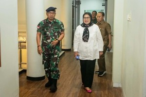 Plt.Gubernur Marlin Agustina Bersilaturahmi Dengan Danlantamal IV Batam
