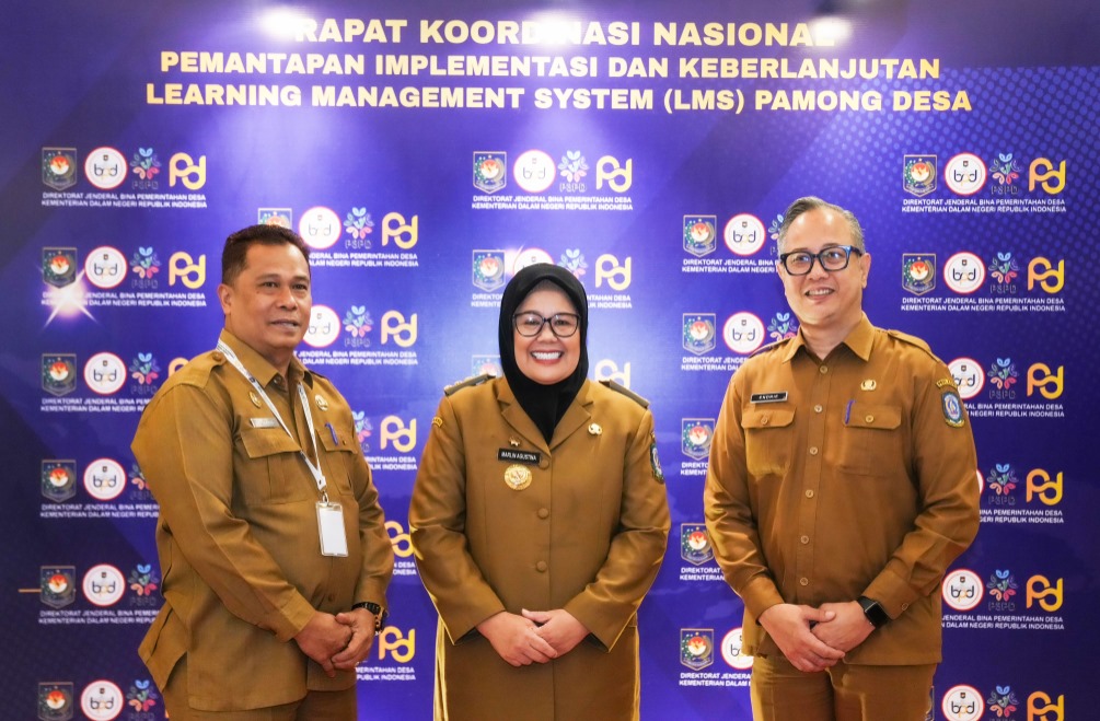 Plt Gubernur Kepri Hj. Marlin Agustina Dorong Penguatan LMS Pamong Desa di Kepri