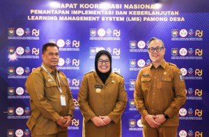 Plt Gubernur Kepri Hj. Marlin Agustina Dorong Penguatan LMS Pamong Desa di Kepri