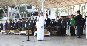 Pimpin Apel Hari Santri, Marlin : Kita Berjuang Melawan Kebodohan dan Kemunduran