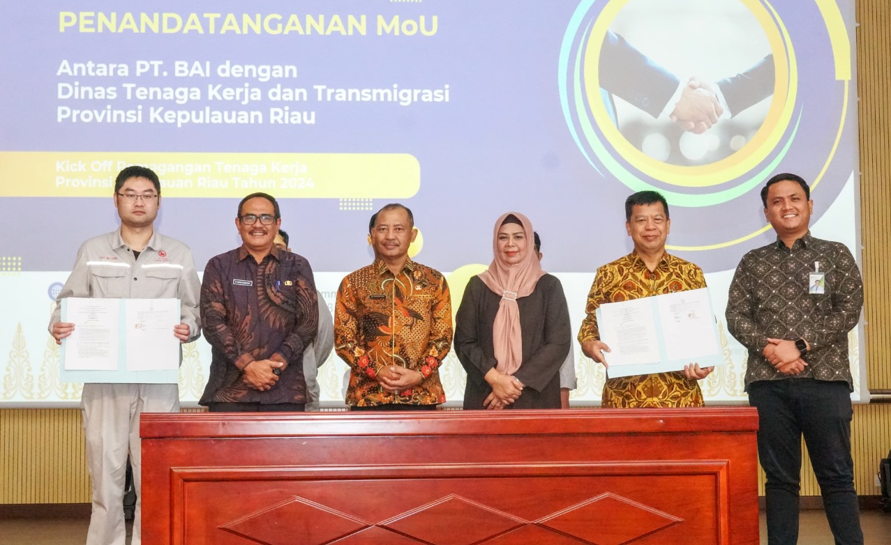 Kick Off Program Pemagangan Tenaga Kerja Dalam Negeri di PT.  BAI Resmi Diluncurkan