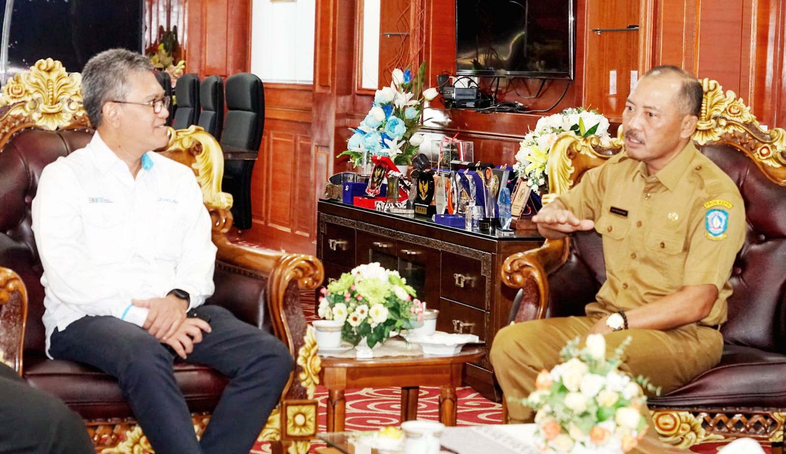 Perkuat Sinergi, Sekda Kepri Terima Kunjungan GM PT Pelindo Tanjungpinang