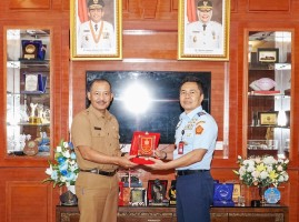 Sekdaprov Kepri Terima Kunjungan Kepala Oditurat Militer Bahas Pembangunan Kantor Odmil di Batam