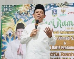 Gubernur Kepri Ansar Ahmad Berbuka Puasa Bersama Masyarakat Kampung Sidomulyo