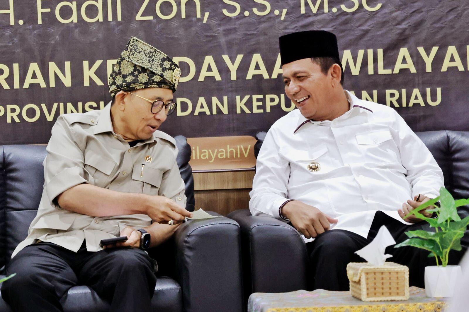 Menteri Kebudayaan RI Fadli Zon Kunjungi Balai Pelestarian Kebudayaan Wilayah IV Kepulauan Riau