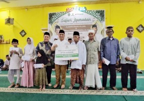 Wagub Nyanyang Bahas Status Kampung Tua Saat Safari ke Masjid An Ni'mah Dapur 12 Batam