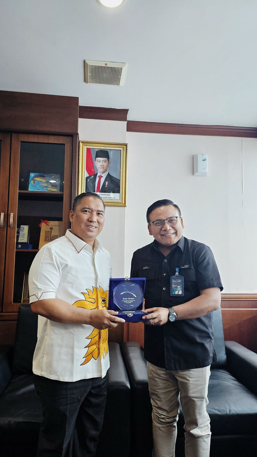 Wagub Nyanyang Terima Kunjungan Pimpinan Bank Mandiri Kepri