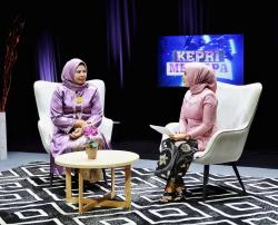 Dialog di TVRI Kepri, Dewi Ansar Serukan Perempuan Kepri Ambil Peran Strategis
