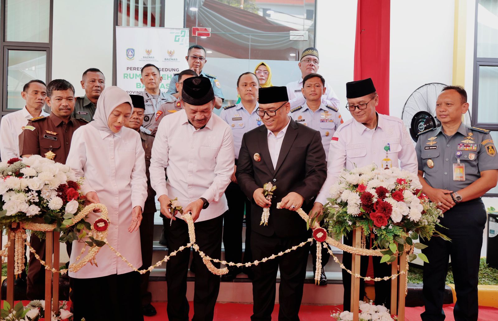 Wagub Nyanyang Dampingi Ketua Baznas RI Resmikan RSB Kepri