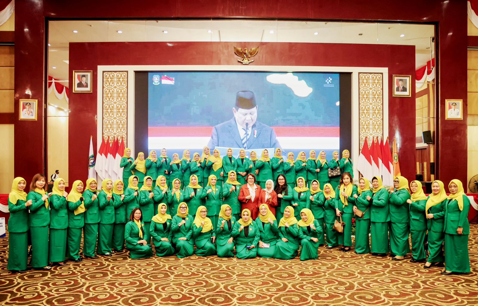 BKOW Provinsi Kepri Resmi Miliki Pengurus Baru, Nenny Dwiyana Nyanyang Dilantik Sebagai Ketua