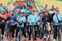 Peringati Hardiknas 2025, ICMI Tanjungpinang Gelar Gowes Sehat Bersama Kepala Daerah