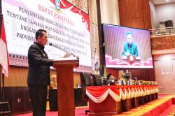 Ranperda LPK Diserhkan kepada DPR, Pemprov Kepri Tuntaskan APBD 2024 dengan Capaian Positif.