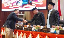 Sekda Kepri Hadiri Paripurna Pandum Ranperda RPJMD 2025-2029