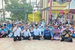 Wagub Nyanyang Tinjau MPLS, Beri Pesan Disiplin dan Semangat Belajar