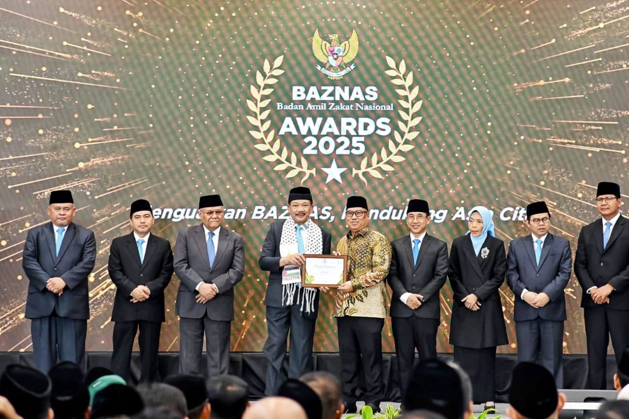 Wagub Nyanyang Terima Penghargaan Baznas Award 2025
