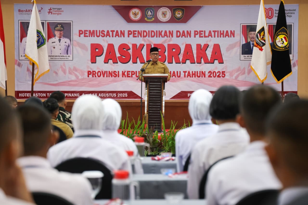 33 Pelajar Terbaik Kepri Jalani Pusdiklat Paskibraka, Siap Kibarkan Merah Putih di HUT RI ke-80