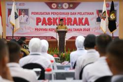 33 Pelajar Terbaik Kepri Jalani Pusdiklat Paskibraka, Siap Kibarkan Merah Putih di HUT RI ke-80