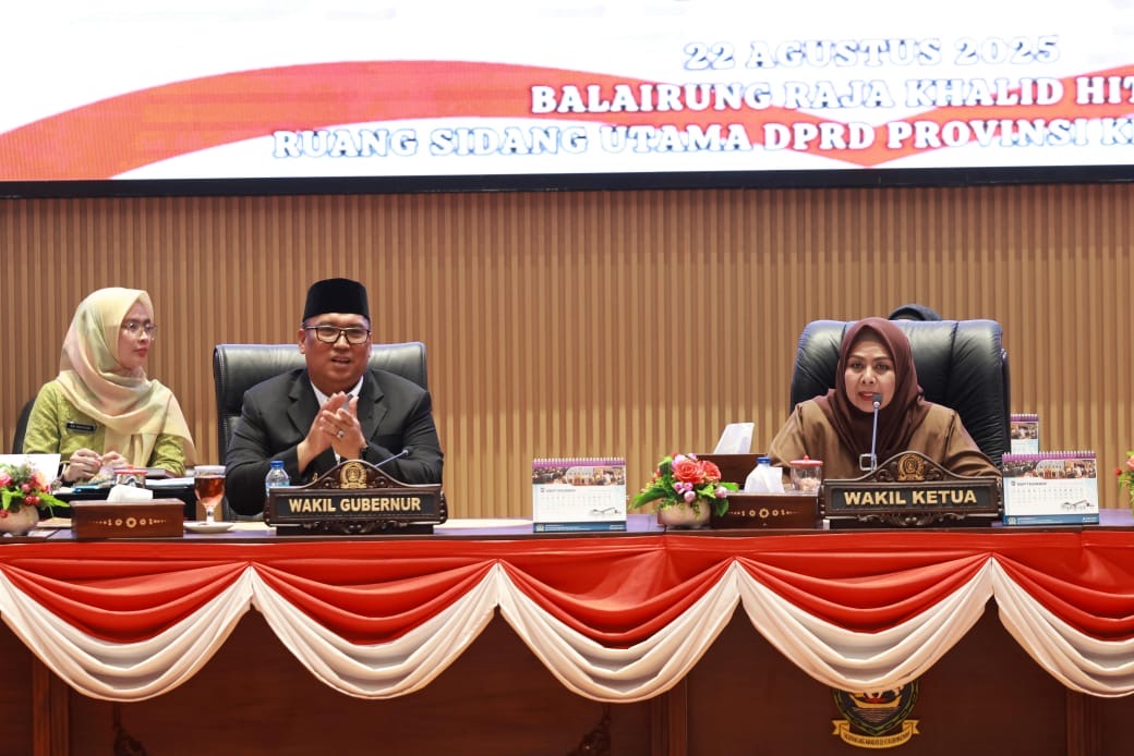 Seluruh Fraksi DPRD Setujui Nota Keuangan dan Ranperda Perubahan ABPD Kepri 2025