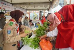 Peringati Hari Pramuka ke-64 dan HUT Kemerdekaan RI, Kwarda Kepri Gelar Aksi Sosial dan Pasar Murah 