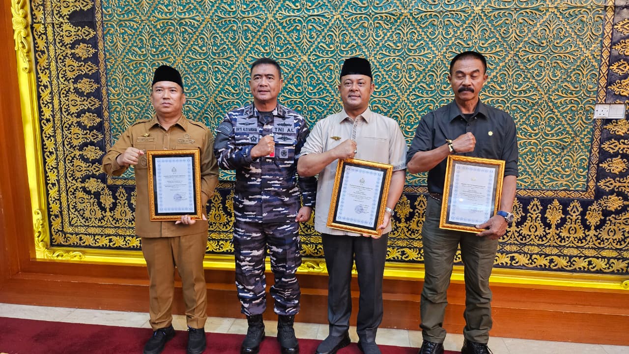 Wakil Gubernur Kepri dan Danpuspenerbal Bahas Penguatan Kerja Sama Udara dan Keamanan Maritim