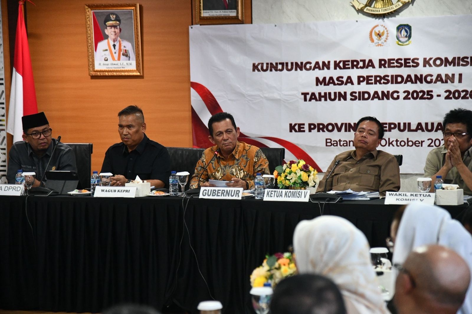 Terima Kunker Komisi V DPR RI, Gubernur Ansar Minta Dukungan Pembangunan Jembatan Batam - Bintan 