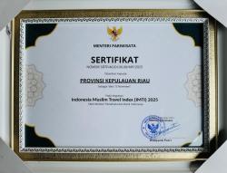 Provinsi Kepri Posisi Ketiga Destinasi Ramah Muslim Nasional Tahun 2025