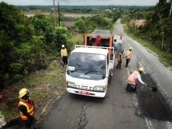Dinas PUPP Buka Layanan Pengaduan Kerusakan Jalan dan Jembatan Melalui SIJANTAN