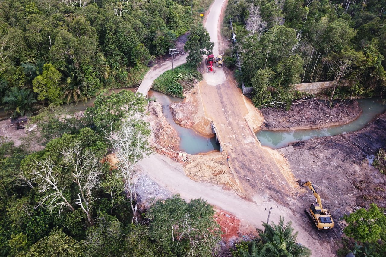 Jembatan Penghubung Tirtamadu - Gesek Bintan Akan Rampung Sebelum Akhir November 2025