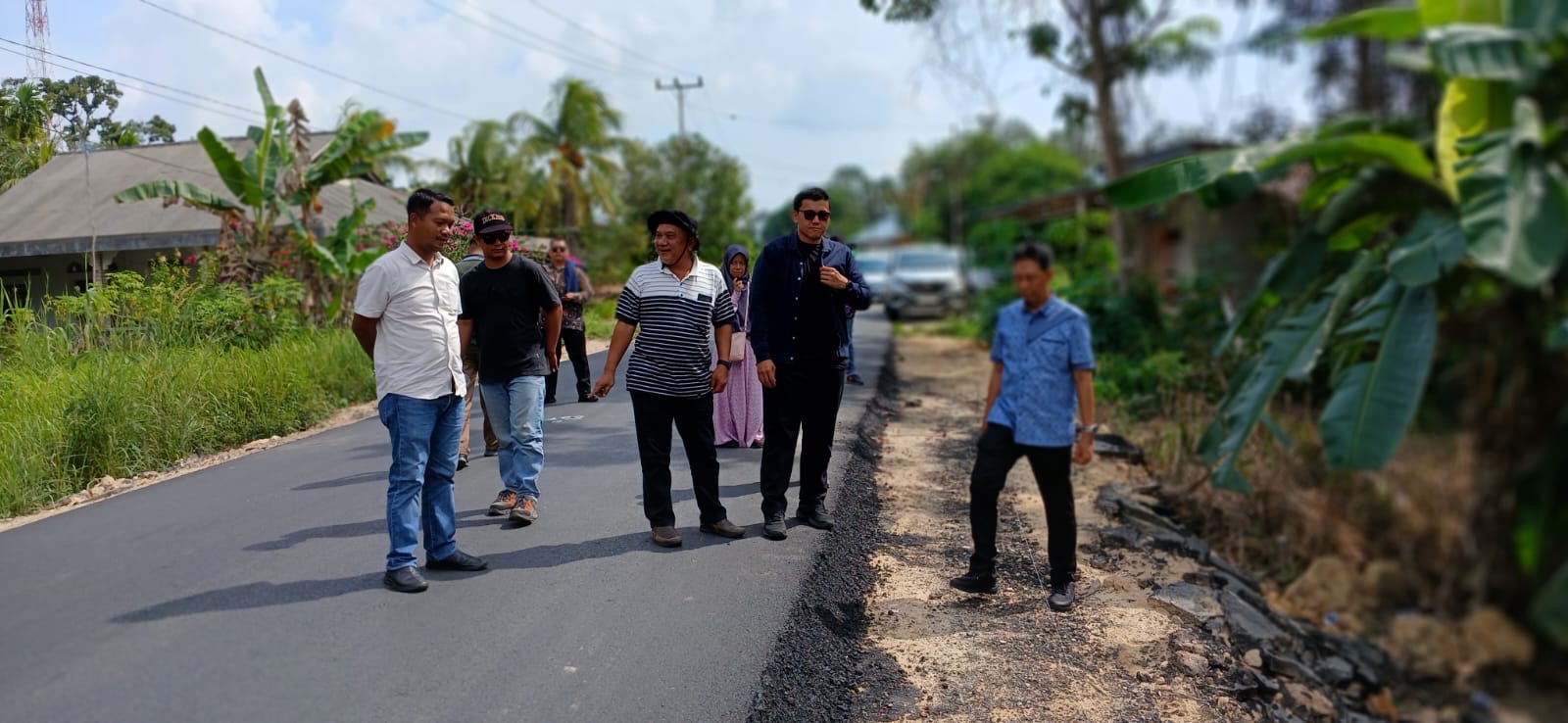 Dinas PUPP Kepri Rampungkan Revitalisasi Jalan Penghubung KM 14 - Tanjungberlian Tanjungbatu