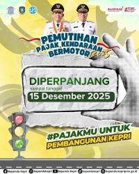 Pemutihan Pajak Kendaraan 2025 Diperpanjang