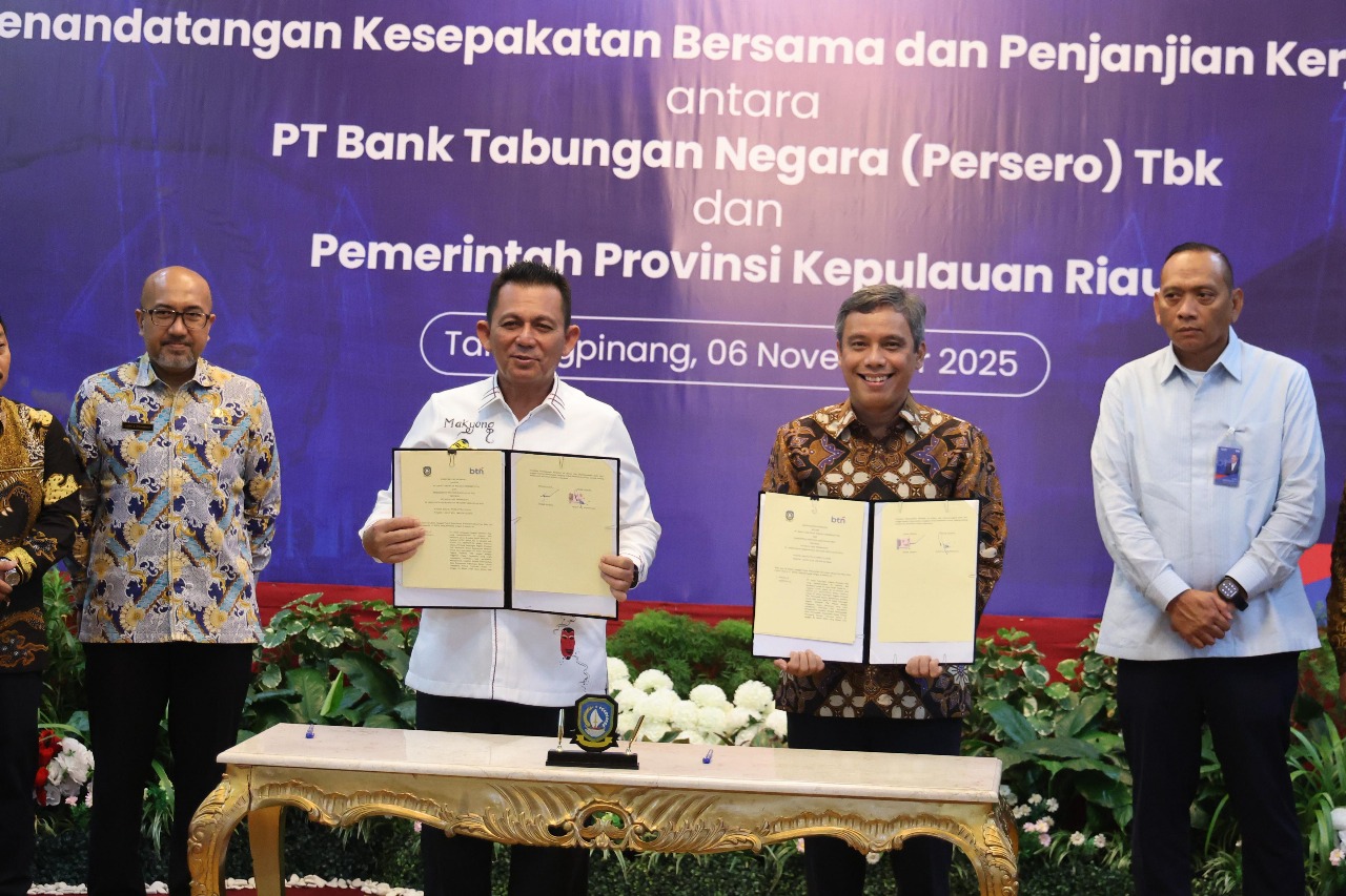 Pemprov Kepri dan Bank BTN Teken MoU, Bangun Ekosistem Keuangan Daerah yang Inklusif dan Berkelanjutan