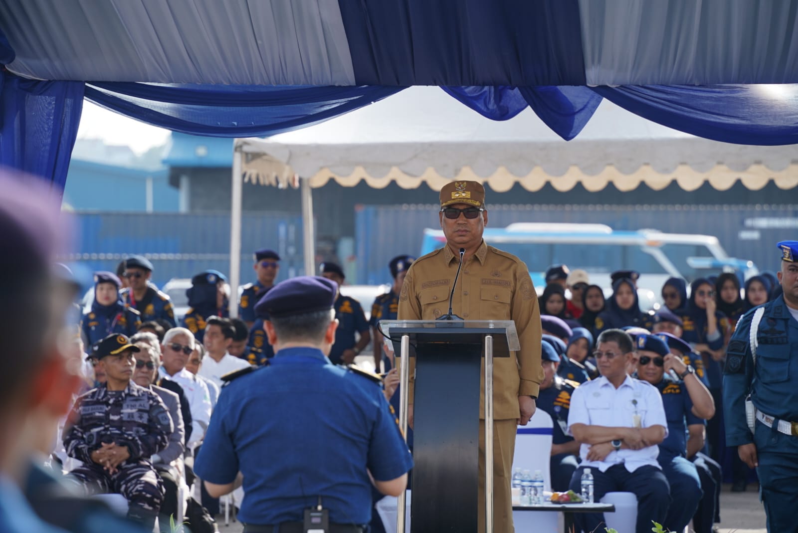 Wagub Nyanyang Pimpin Apel Gelar Pasukan National Marpolex 2025