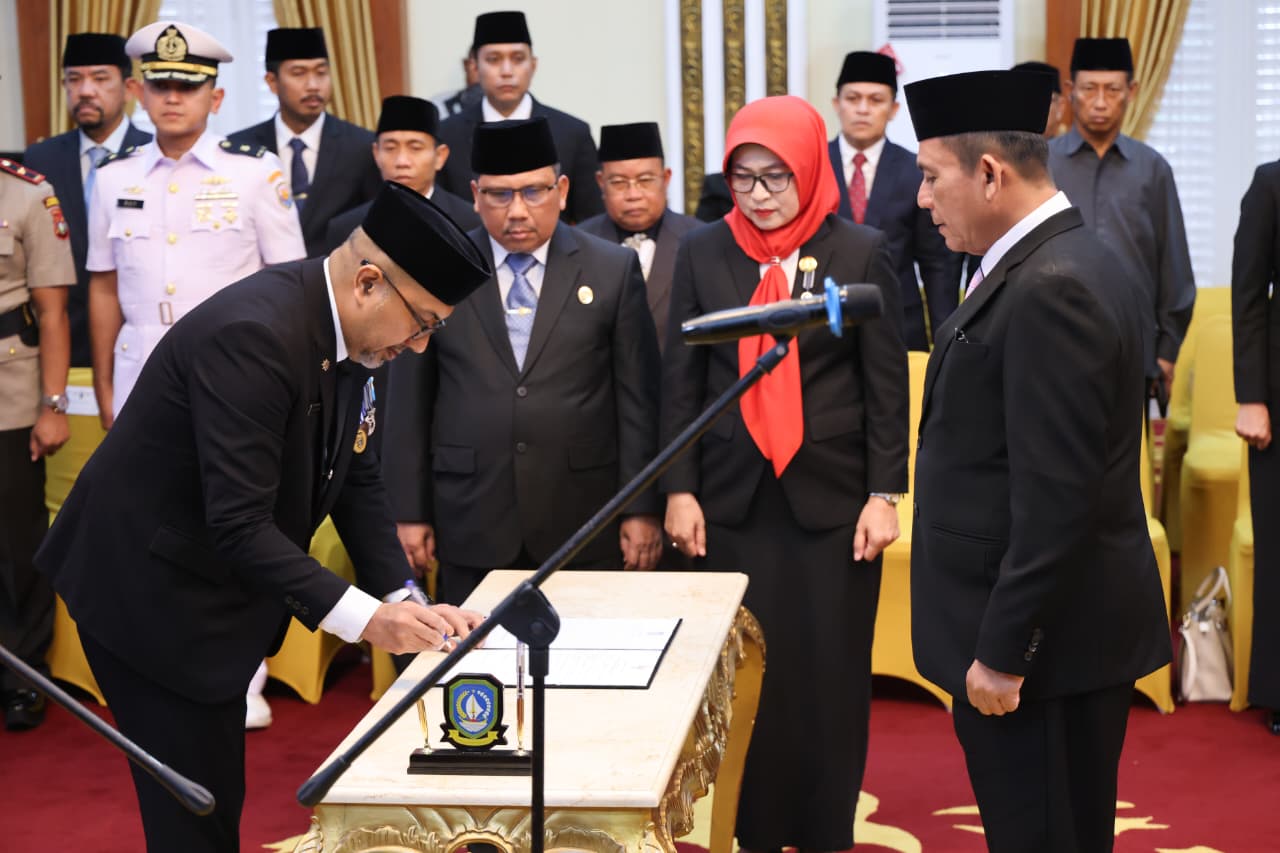 Gubernur Ansar Lantik Luki Zaiman Prawira sebagai Pj Sekaprov Kepri