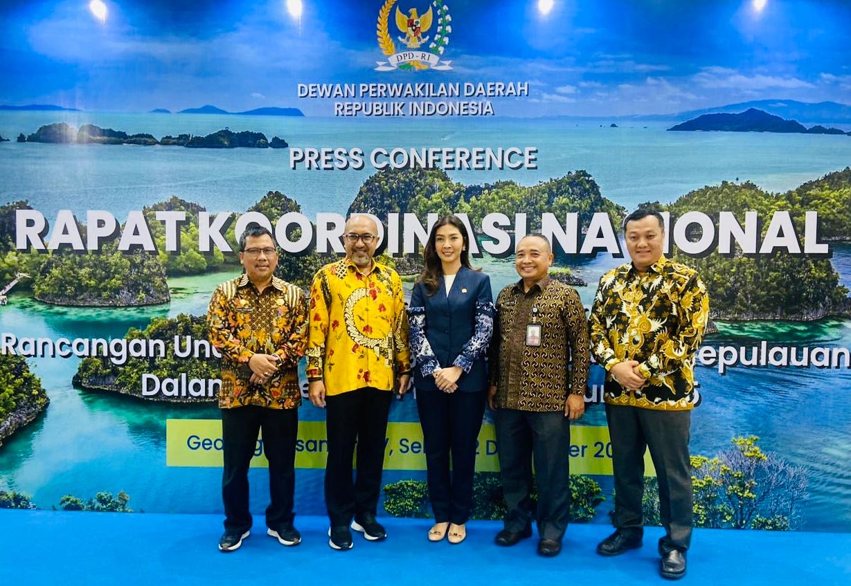 Pj Sekdaprov Kepri Hadiri Rakornas RUU Daerah Kepulauan di DPD RI, Berharap Segera Dibahas DPR RI