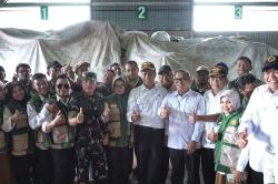 Wagub Nyanyang Dampingi Mentan Amran Sidak Hasil Penegahan Kanwil BC Tanjungbalai Karimun