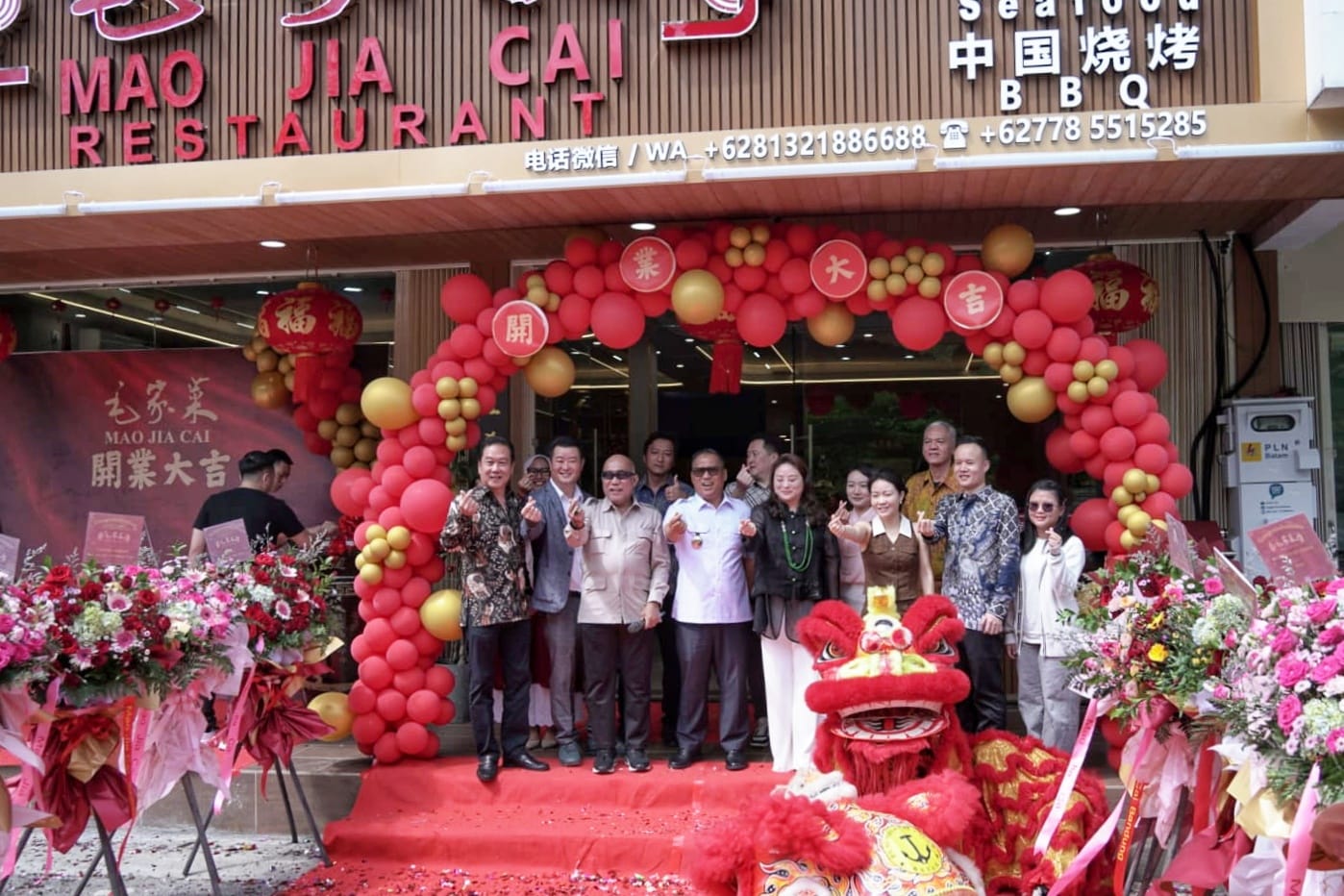 Resmikan Restoran Chinese Autentik, Wagub Nyanyang: "Pilihan Wisatawan Makin Bertambah"