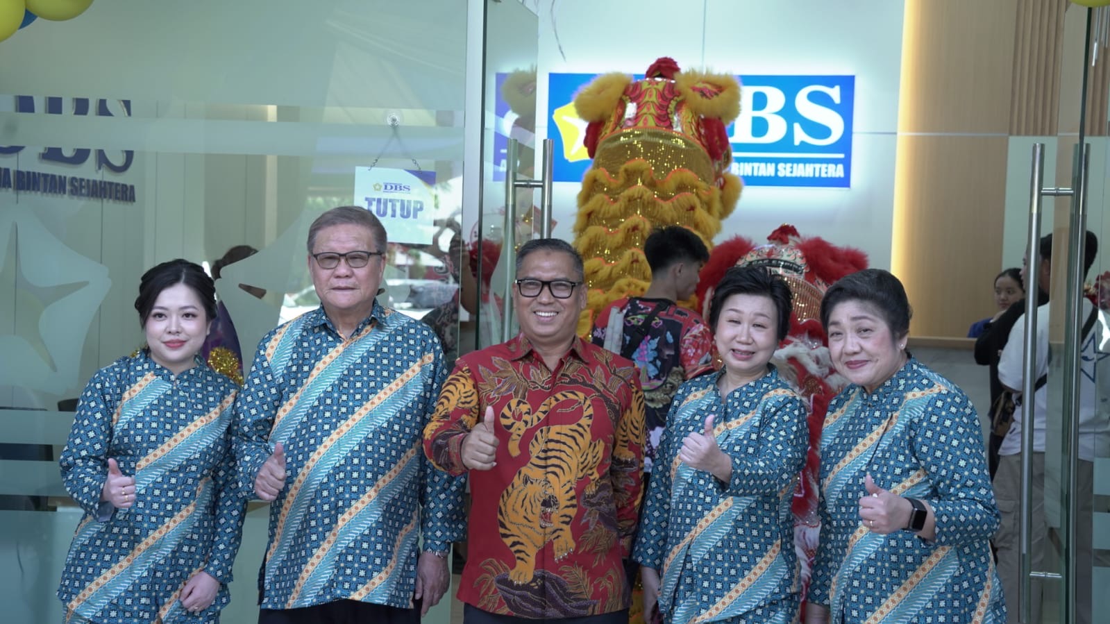Wagub Nanyang Hadiri Grand Opening PT BPR Dana Bintan Sejahtera Cabang Batam