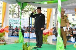 Gubernur Ansar Ahmad Pimpin Apel Peringatan Bulan K3 Nasional ke-56 di Batam
