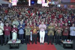 Menko AHY dan Wagub Nyanyang Hadiri Perayaan Imlek 2577 di Nagoya Batam