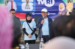 Gubernur Ansar Pimpin Penyambutan Kick Off Piala Dunia FIFA 2026 di Tugu Sirih Tanjungpinang