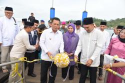 Dermaga Apung HDPE Pelabuhan Jagoh Diresmikan, Konektivitas Kepri Makin Kuat